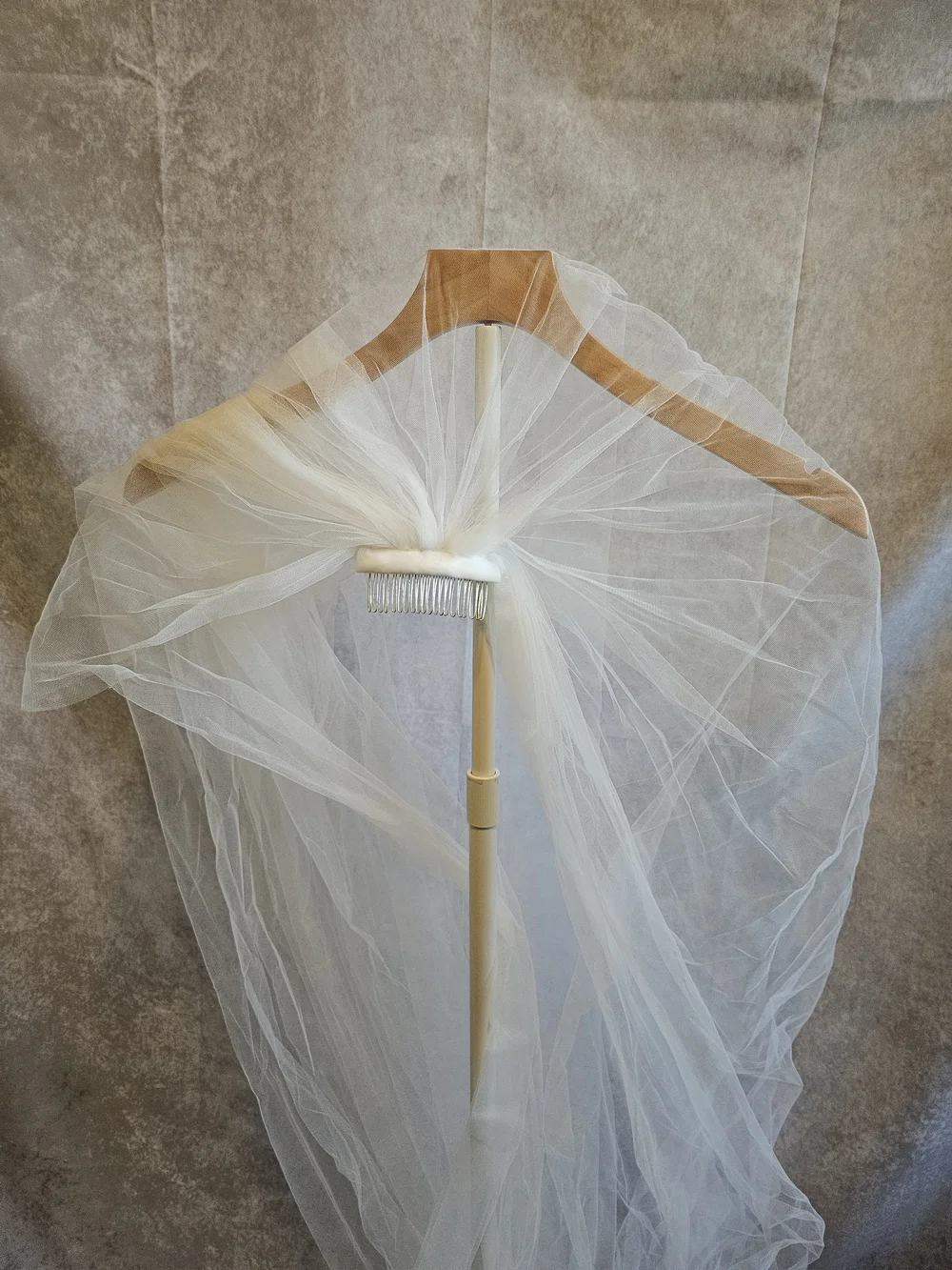 White Cathedral Length Bridal Veil